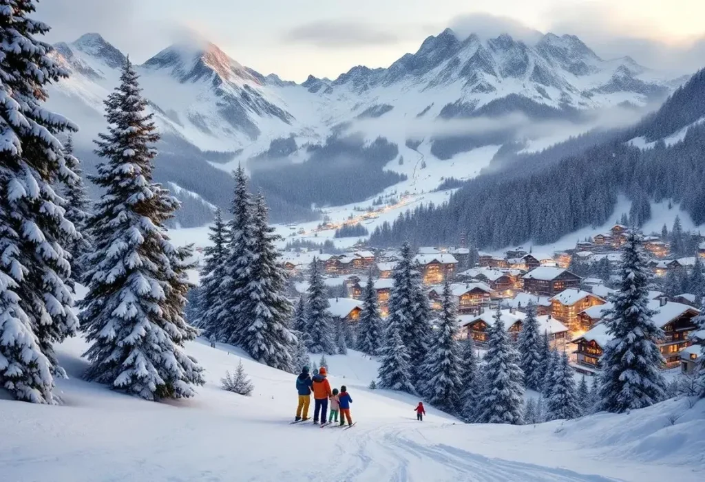 Noël sous la neige : découvrez les 7 stations de ski où il va neiger énormément cette semaine !