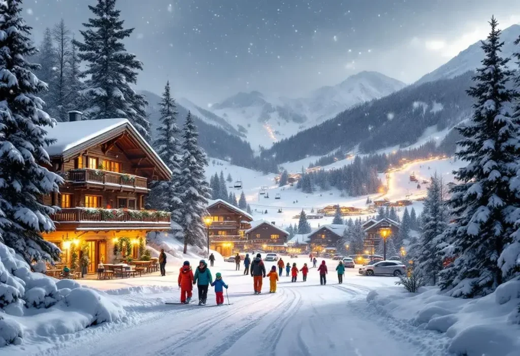 Noël sous la neige : voici les 7 stations de ski où il va neiger énormément cette semaine !